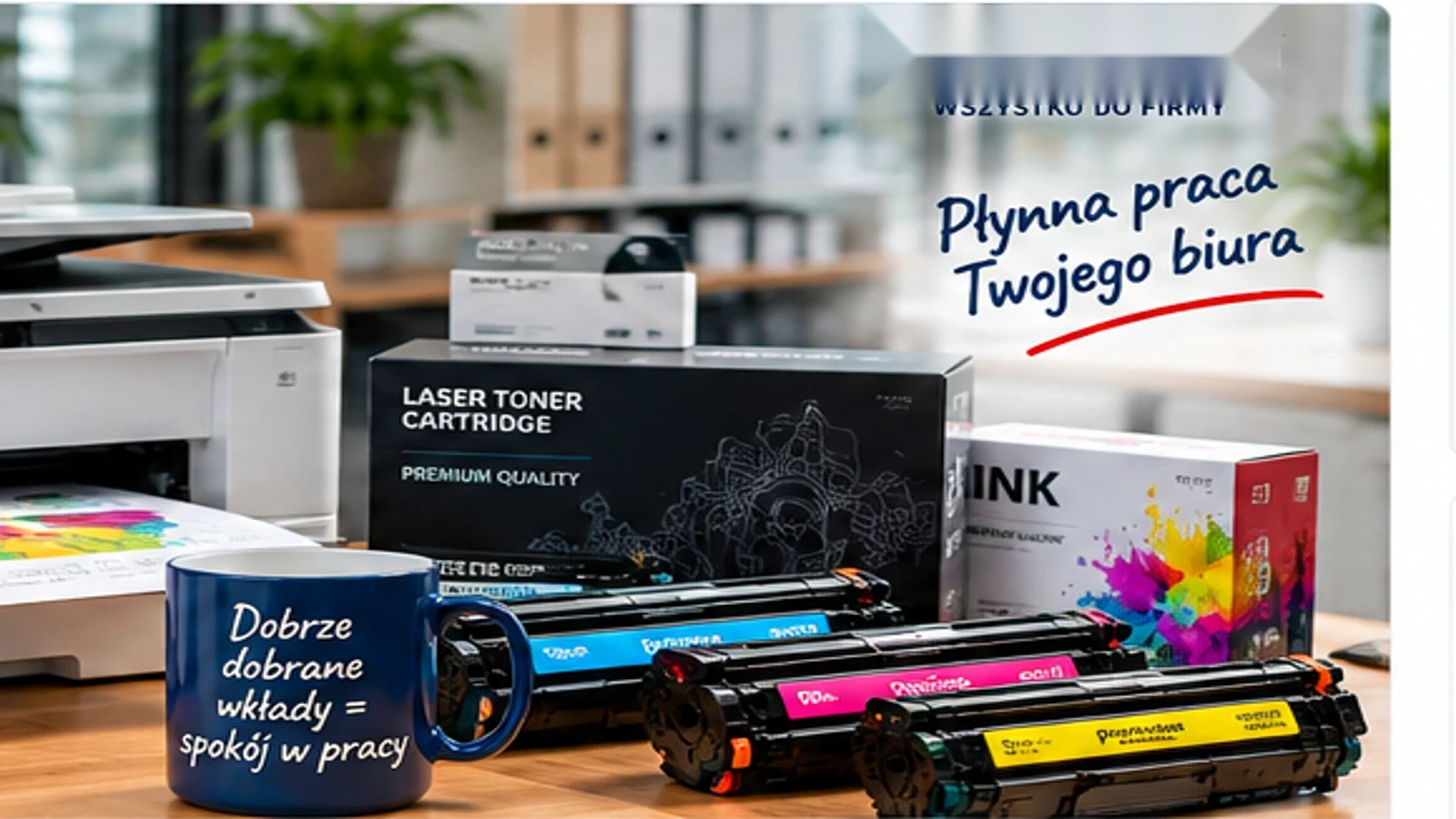 Drukarka nie działa sama. Co zmienia się wokół materiałów eksploatacyjnych?